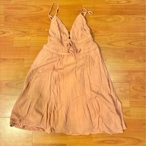 Peach sundress
